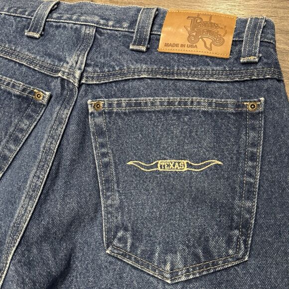 Texas Jeans USA Men’s 32X32 Straight Leg Denim Blue Made In USA Western Ranch - Picture 9 of 9